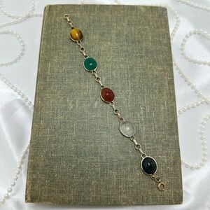 Vintage Silver Scarab Bracelet